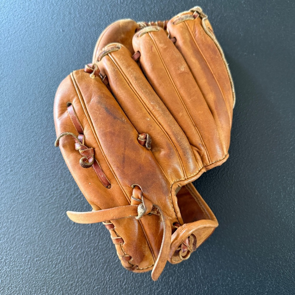 MacGregor Baseball Glove Kids Youth Willie Mays Pro Model M20T Leather Mitt - Picture 2 of 9